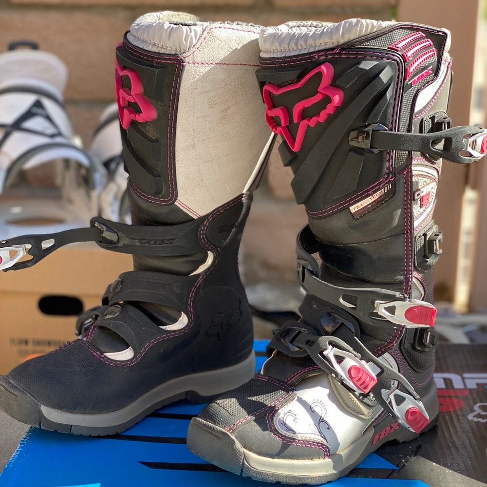 Fox Comp Riding Boots size 8